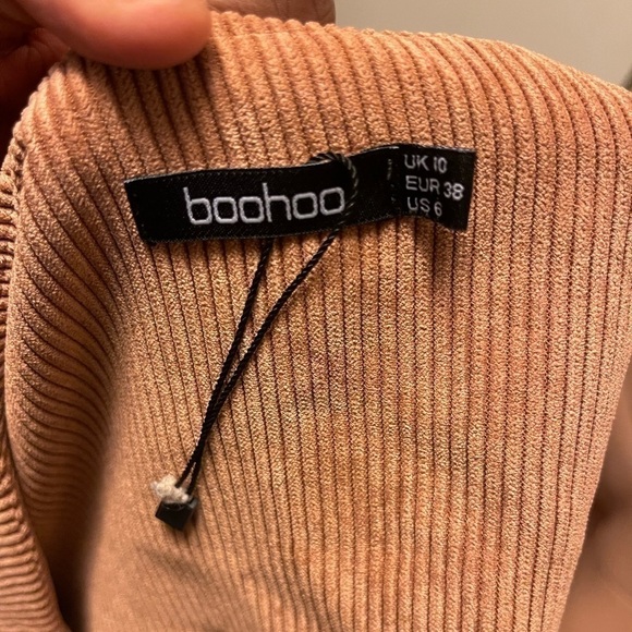 BOOHOO ribbed dress size 6 - Picture 7 of 7